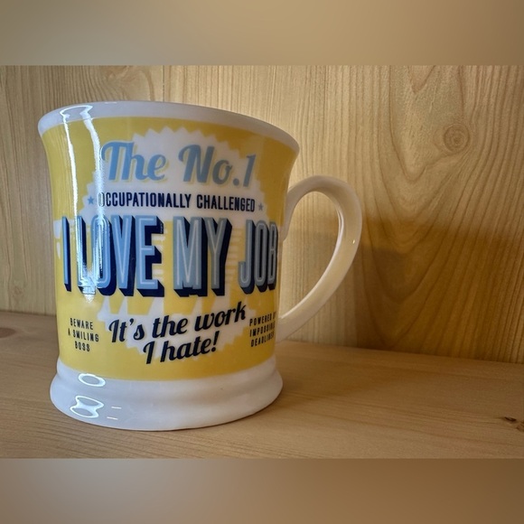 Diner-style “I Love My Job” coffee mug - Picture 1 of 4